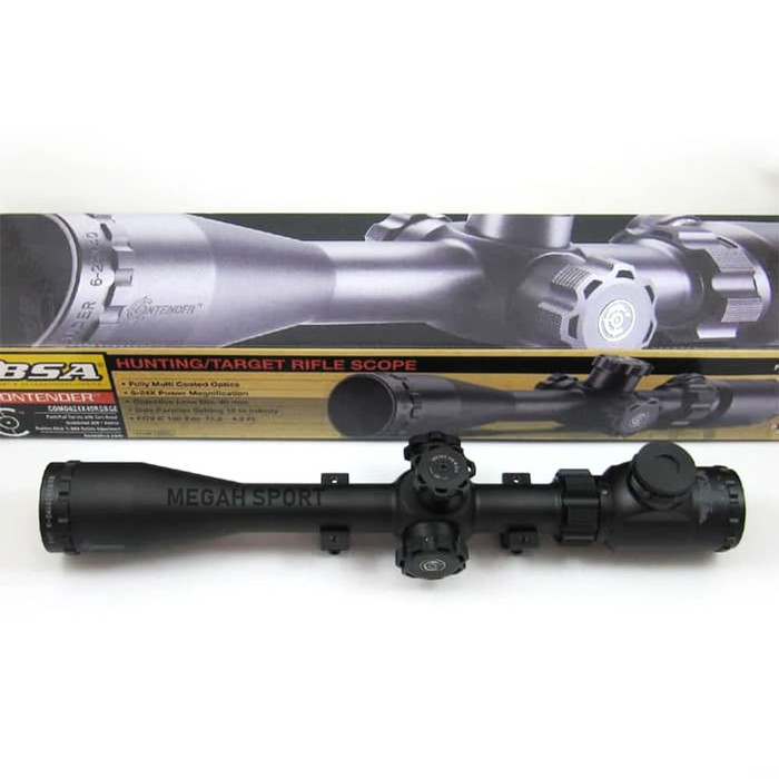 TELESKOP BSA CONTENDER 6 -24 X 40 RGB (TC761)