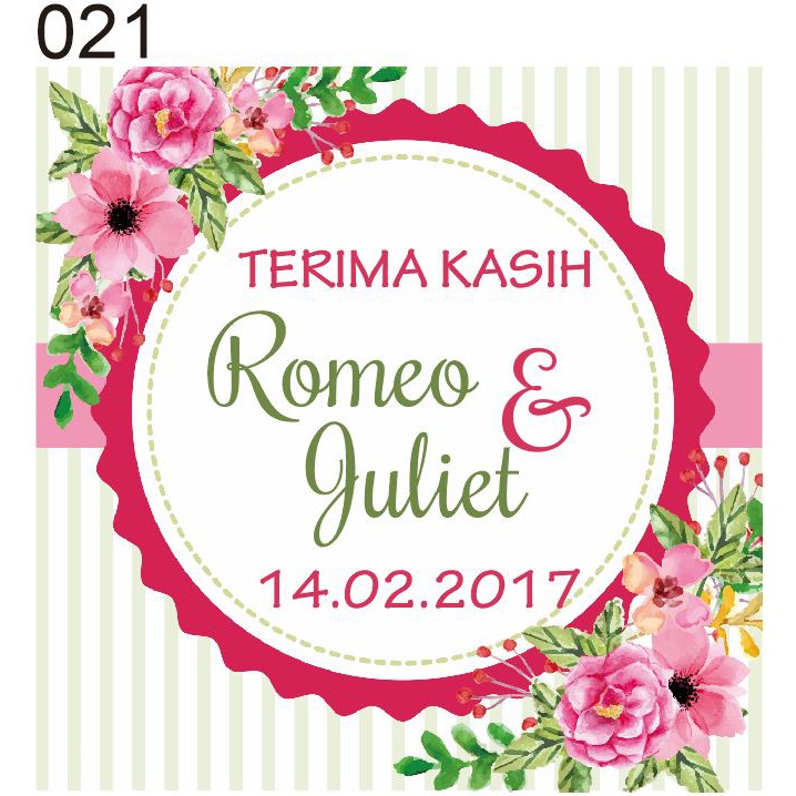 Download Template Kartu  Ucapan  Terima Kasih  Souvenir 