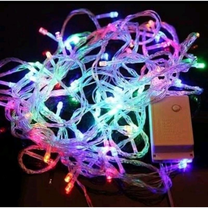 Lampu Tumblr / Lampu Natal / Lampu Hias Warna Warni 10Meter Full 100Led