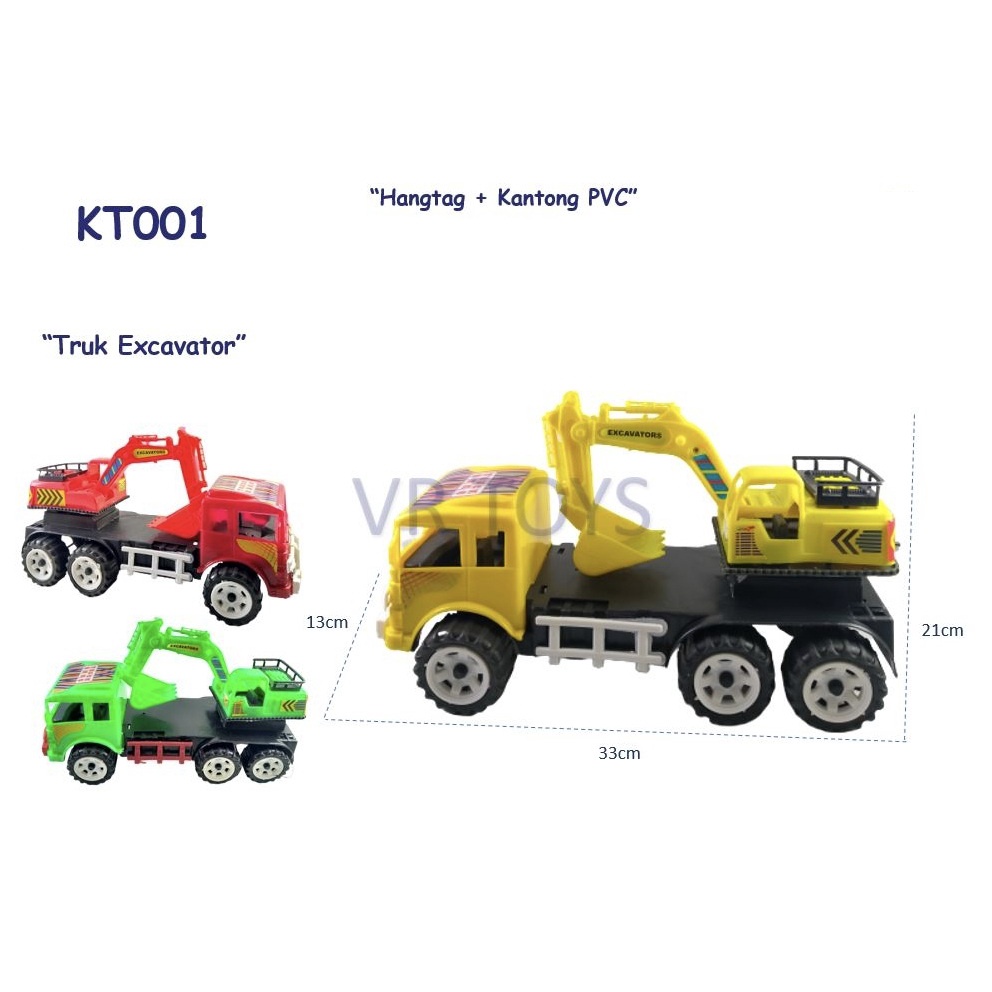 MAINAN ANK TRUCK EXCAVATOR /KT001