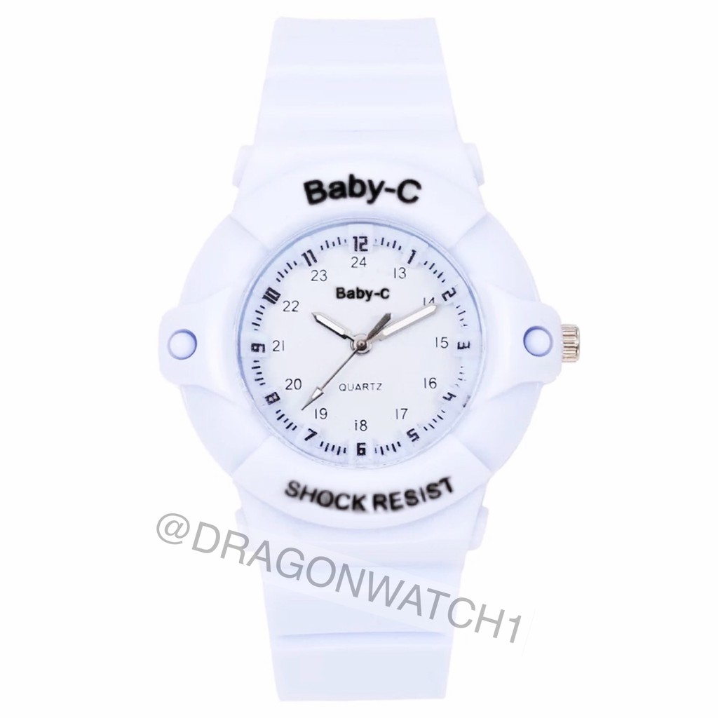 [Checkout Rp100]COD✅ Jam tangan rubber wanita baby C sport jarum jam warna karet harga murah   S1152