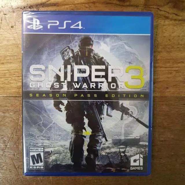 KASET BD PS4 ORIGINAL SNIPER GHOST WARRIOR 3