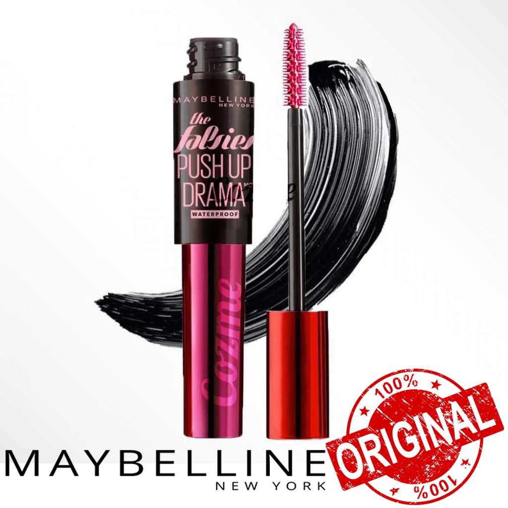Jual MAYBELLINE MASCARA PUSH UP DRAMA WATERPROOF Shopee Indonesia