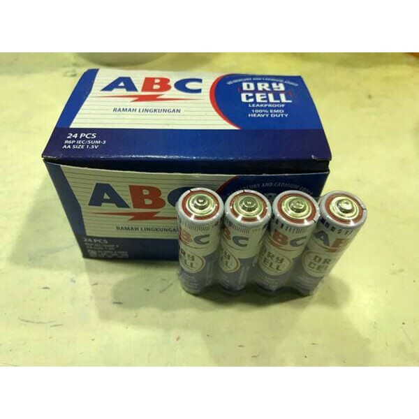 Batu Baterai ABC kecil
