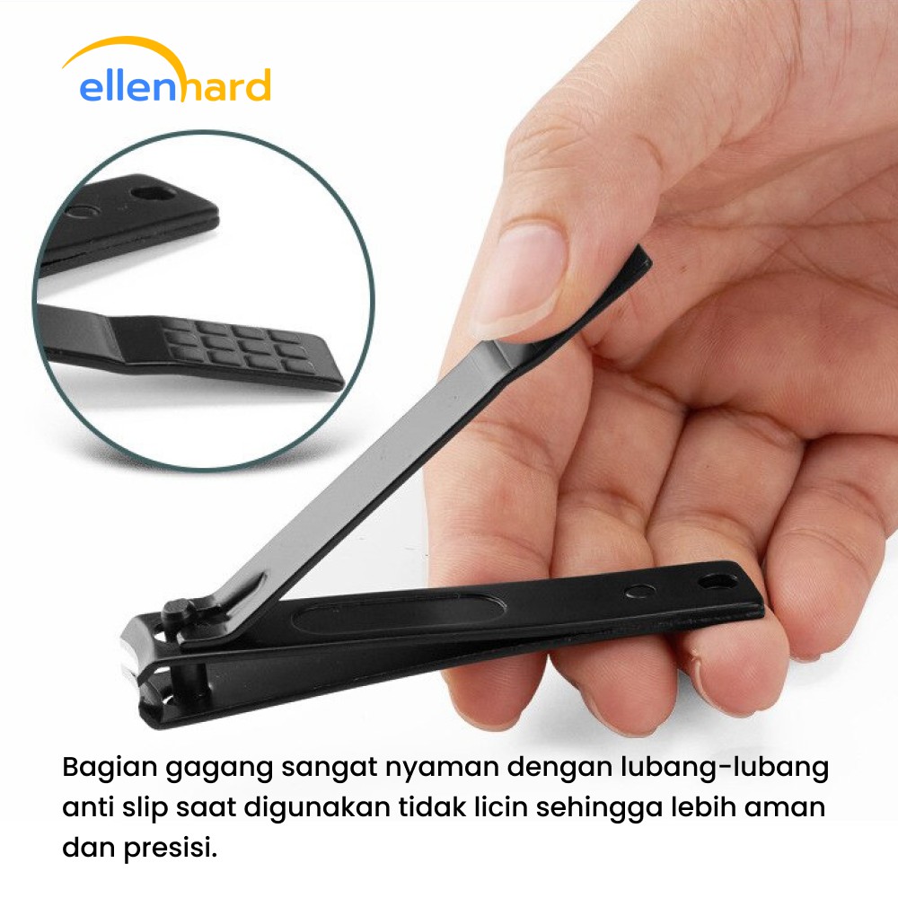 Gunting Kuku Set Potong Kuku 3 Pcs Nail Trimmer Manicure Pedicure Stainless Steel