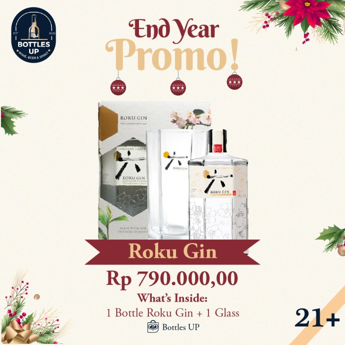 Jual Roku Gin Gift Set Shopee Indonesia