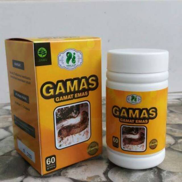 GAMAS GAMAT EMAS KAPSUL Teripang