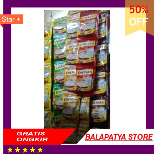 

TERLARIS !!! Energen Isi 10 Sachet