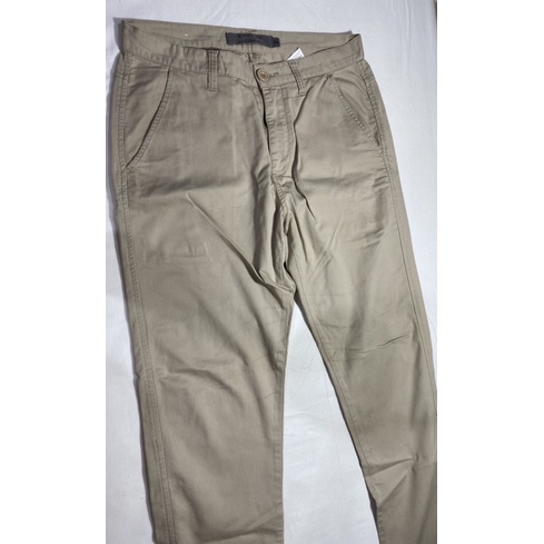 celana panjang pria chinos merk giordano preloved bekas