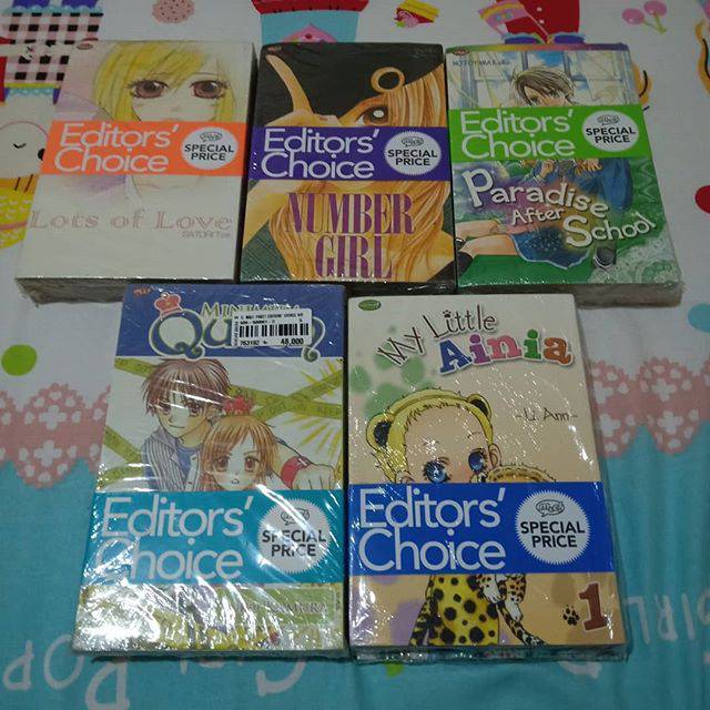 Komik set editor choice