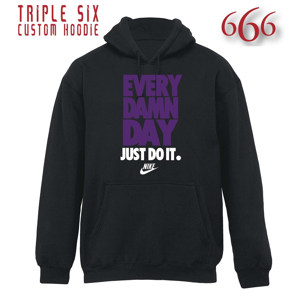 Jaket Hoodie Bola Nike Every Damn day Just Do it 1