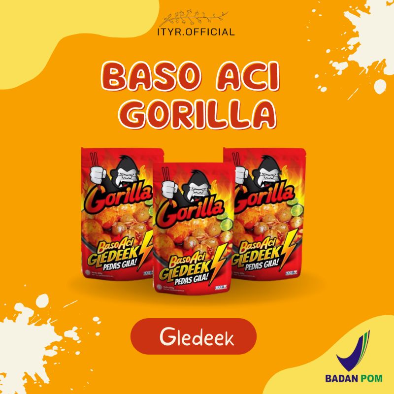 

GORILLA BASO ACI GLEDEK INSTAN PEDAS