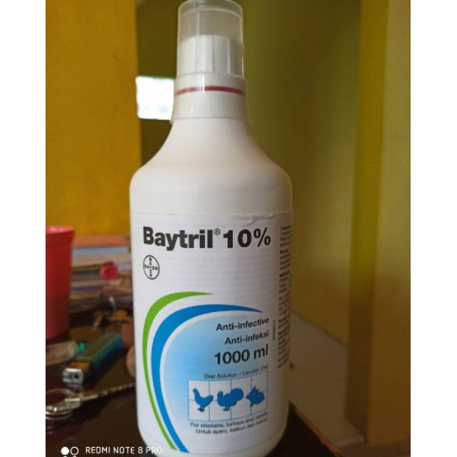 

Baytril 10% 1 liter