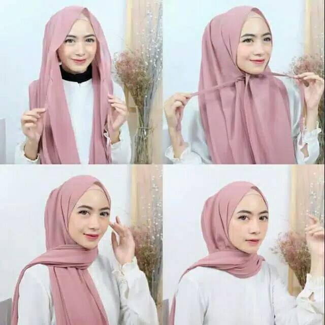 PASHMINA TALI DIAMOND CREPE PREMIUM (175x75)