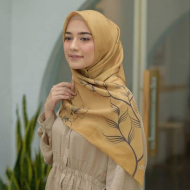 HIJAB SEGI EMPAT VOAL MOTIF LASERCUT PREMIUM TERBARU BEST SELLER || Pretty