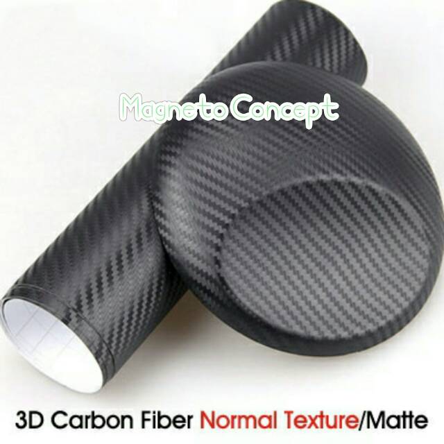 Skotlet Carbon 3D Tekstur Sticker Carbon 3 Dimensi