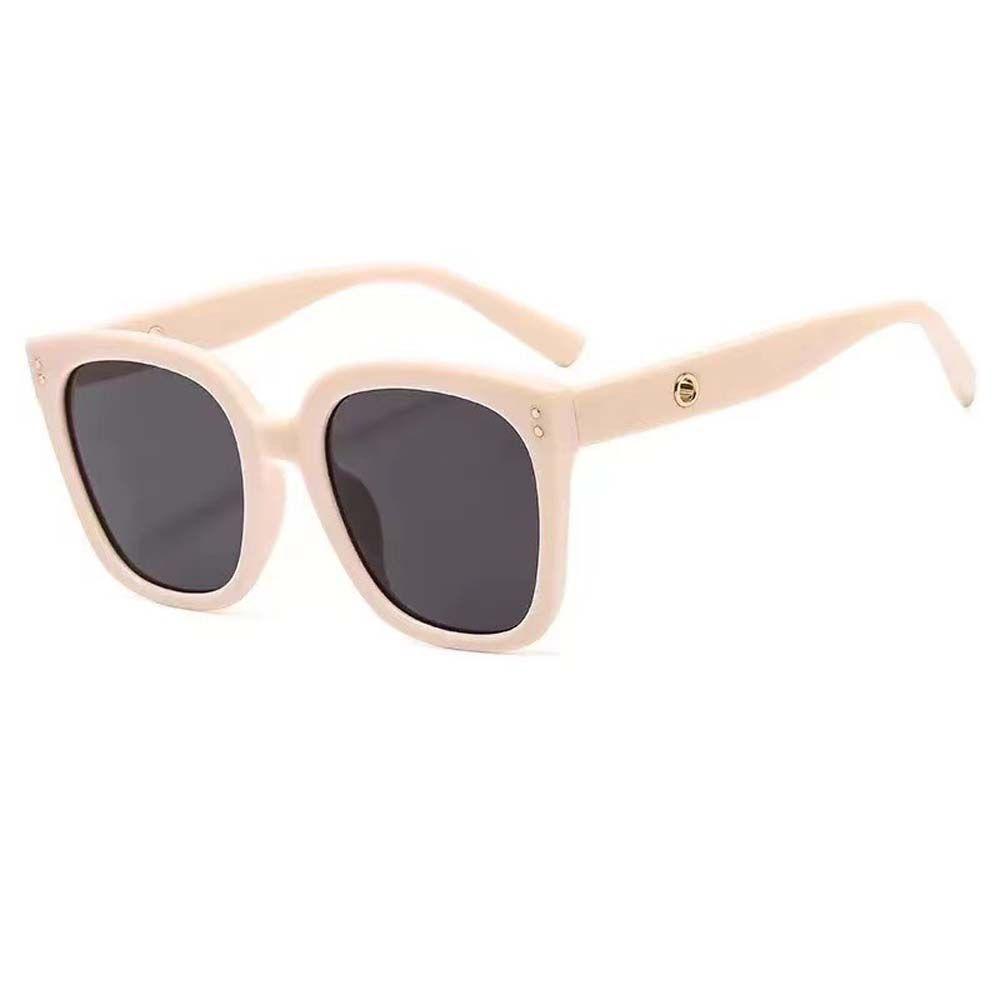 Mxbeauty Kacamata Jennie Pria Vintage Anti UV Anti-Reflective Pelindung Mata Square Women Sunglasses