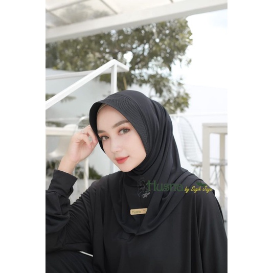 TERBARU PET SPORT HUSNA ORIGINAL - HIJAB VOLLY - Hijab Senam - Bergo Husna - Kerudung Husna - Hijab Sepedah - Hijab Badminton - Hijab Santai-1
