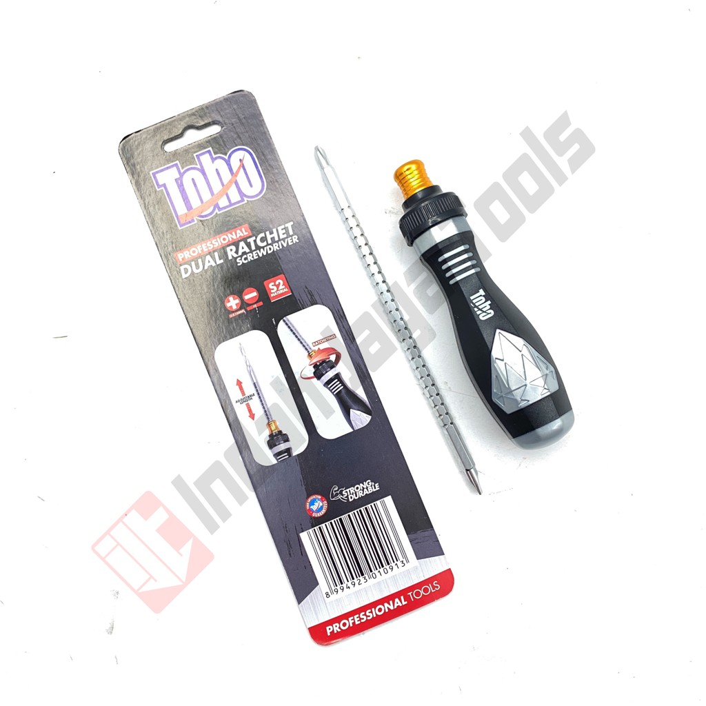 TOHO Obeng Rachet Bolak Balik - Dual Ratchet 2 Way Screwdriver