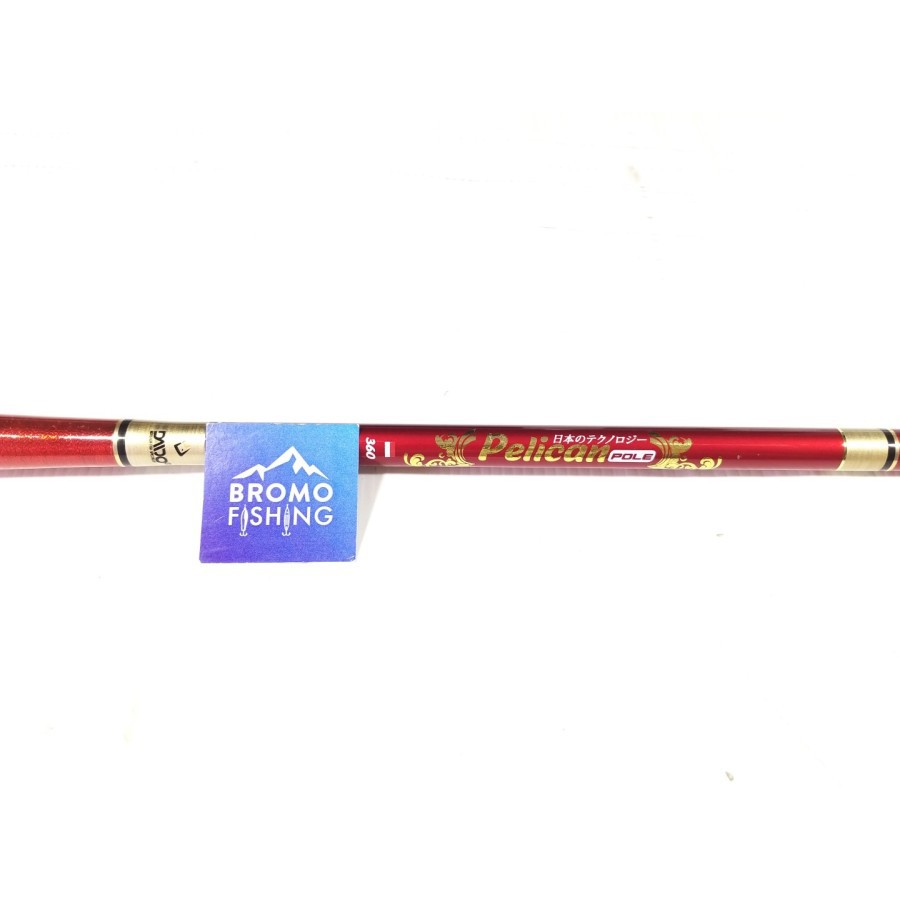 New Joran Tegek DAIDO PELICAN 360 / 3.6 meter pole ruas pendek