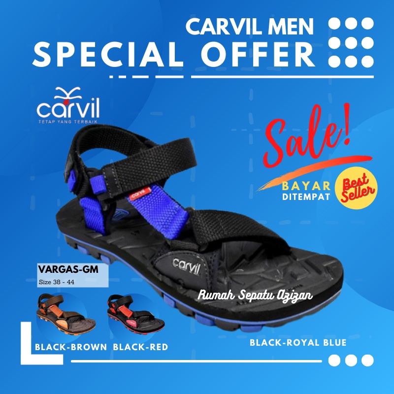 Sandal Gunung Pria | Carvil Vargas-GM | Luxor CARVIL ORIGINAL