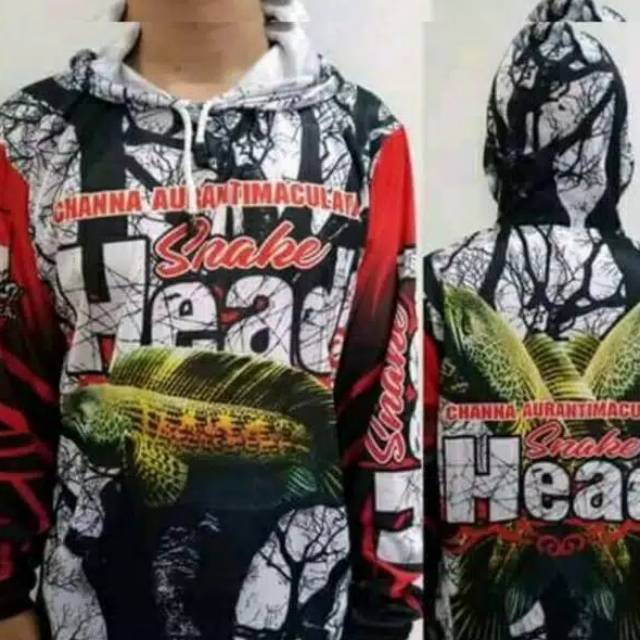 Jersey mancing SNAKE HEAD / TOMAN