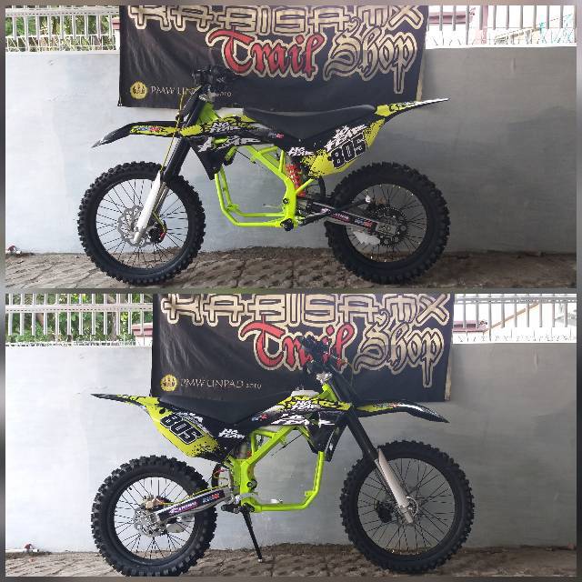 Paket Modif Trail Tanpa Mesin Model Klx Gordons Kaki Kaki Thailand Josss Shopee Indonesia