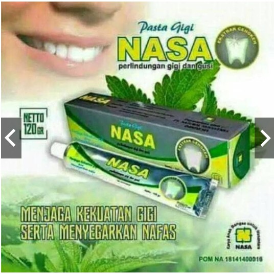ODOL NASA PEMUTIH GIGI BPOM PASATA GIGI
