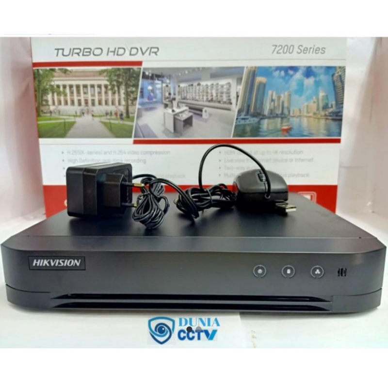 Dvr hikvision 8 ch ds-7208HQHI-k1 up to 4mp /full hd 1080p murah