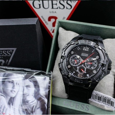 Jam Tangan Pria G*UESS RUBBER W1254G2 [ORIGINAL]