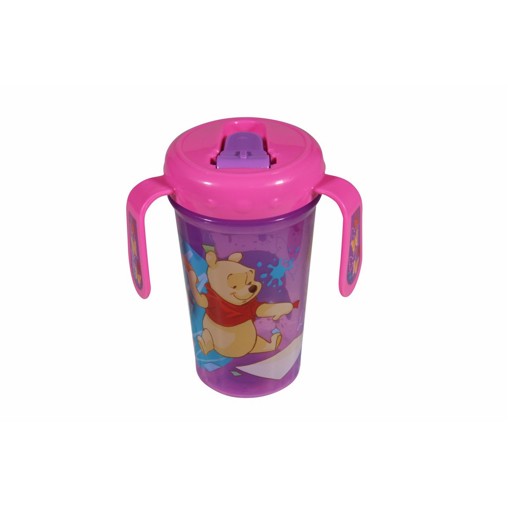 Winnie The Pooh 2 Handle Sip And Seal Cup / Gelas Minum Bayi (Wtp 07-070)