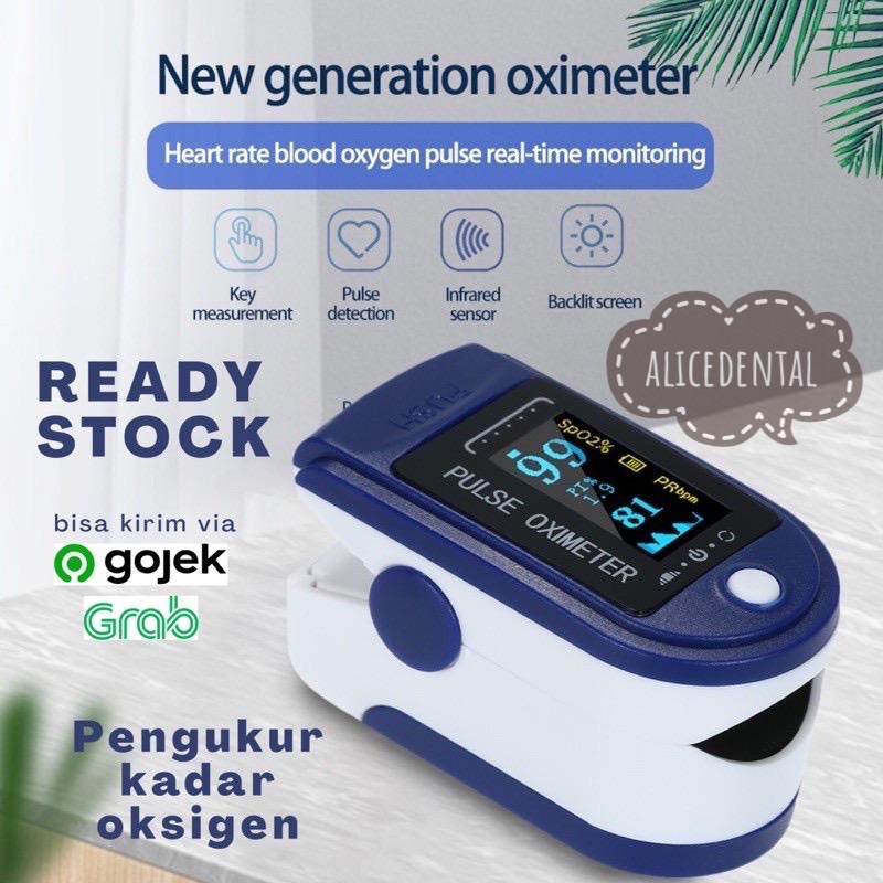 Oxymeter pulse fingertip oximeter finger tip Lk88 SpO2 TFT oksimeter