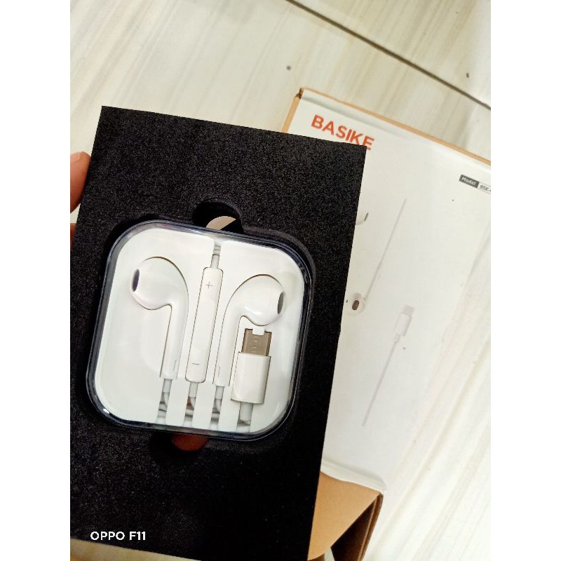 Handsfree BASIKE ORIGINAL Handsfree Type C Hf Headset GAMING Earphone