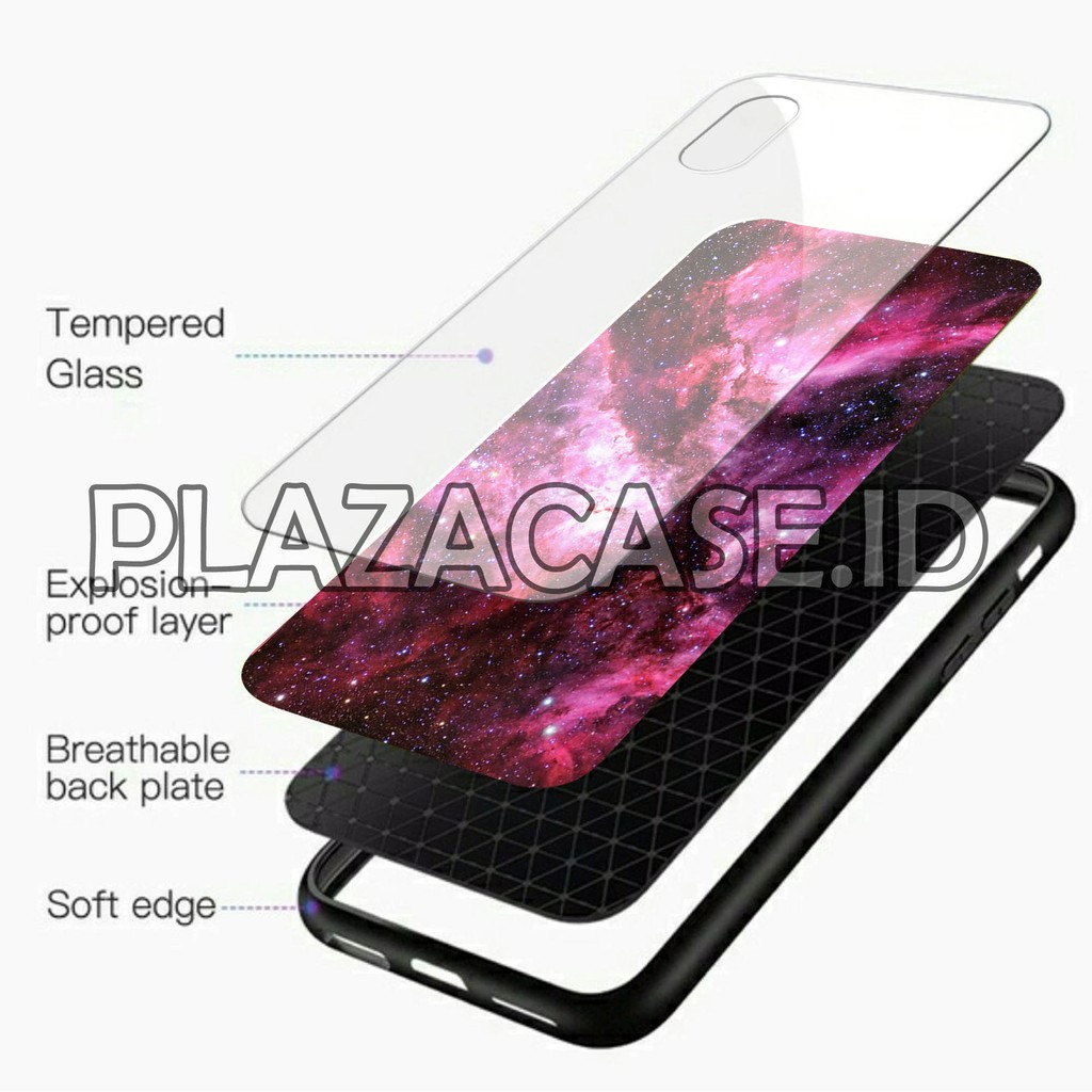 [K05] Soft Case Glass Marble Realme c1 c2 3 3pro 5 5i 5 pro