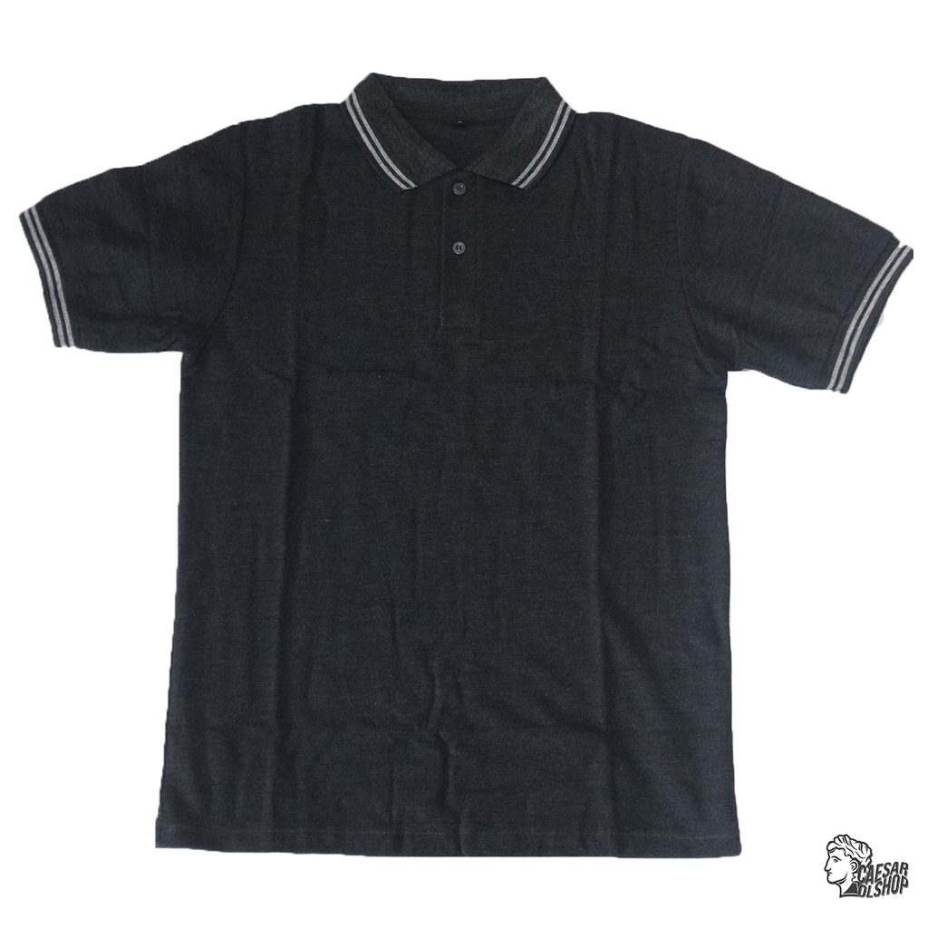 CaesarOlshop - Polo Shirt Kerah Salur | Kaos PolosPria