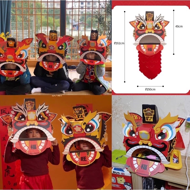 diy cardboard costume kostum karton animals kostum pesawat barongsai art craft activities