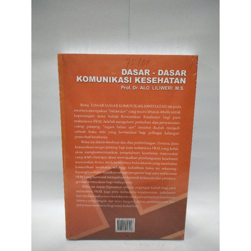 BUKU DASAR-DASAR KOMUNIKASI KESEHATAN PP ORIGINAL