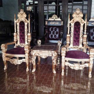 Kursi Teras Raja Ukiran Jepara