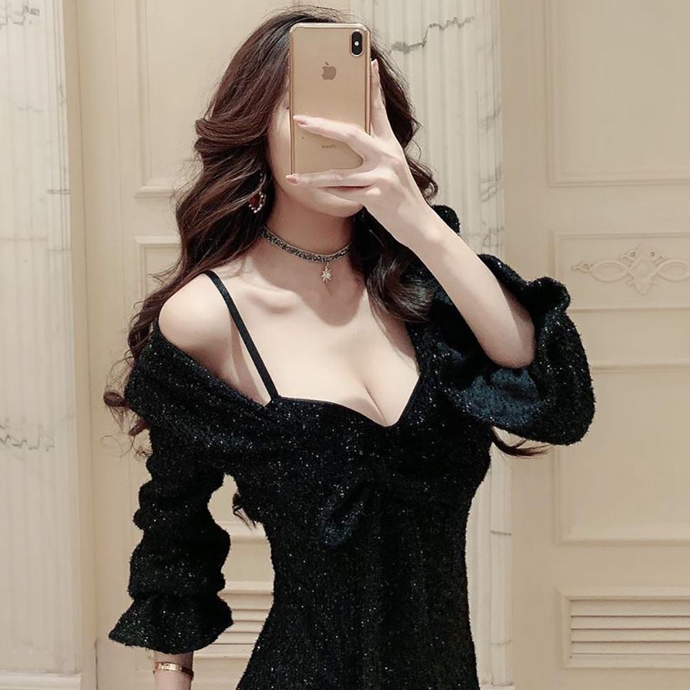 Agustinina Kalung Bunga Es Punk Adjustable Pesta Alloy Gadis Untuk Wanita Rantai Klavikula