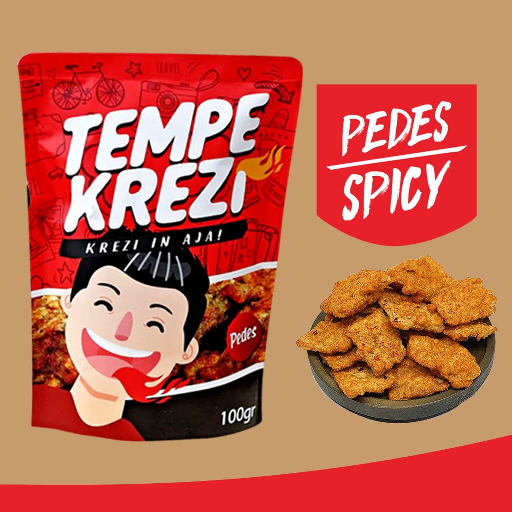 

TEMPE KREZI - Tempe Pedas Krispi Nikmat Lezat Khas Bandung