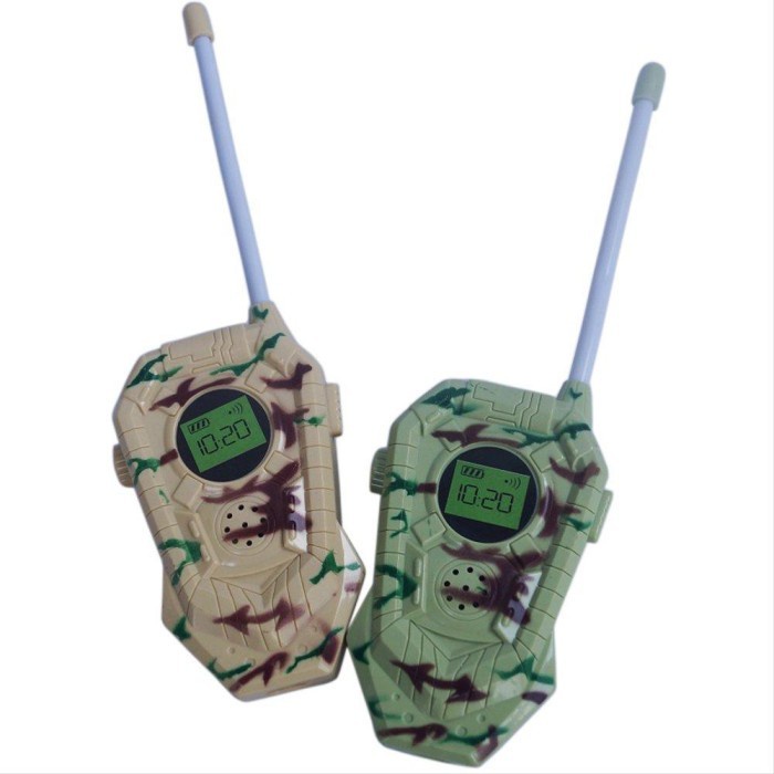 Mainan Telepon HT Walkie Talkie Army No.2666