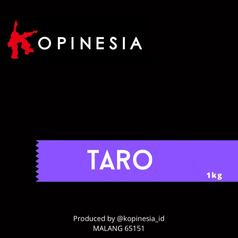 

TARO POWDER 1kg/1000gr