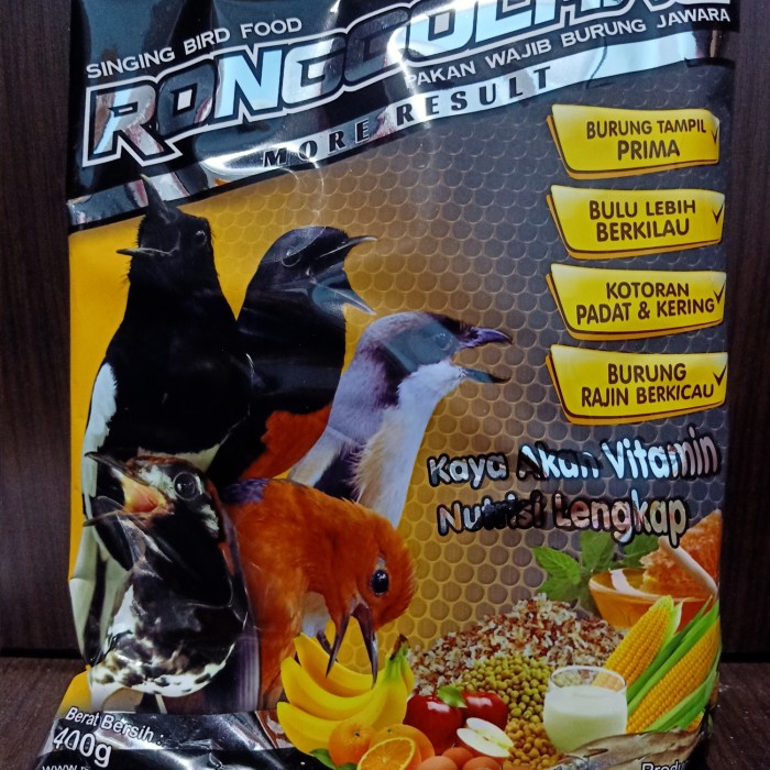 Yrt0Jkk Ronggolawe Kuning - Ronggolawe Coklat - Pakan Burung - Voer Burung Kki0