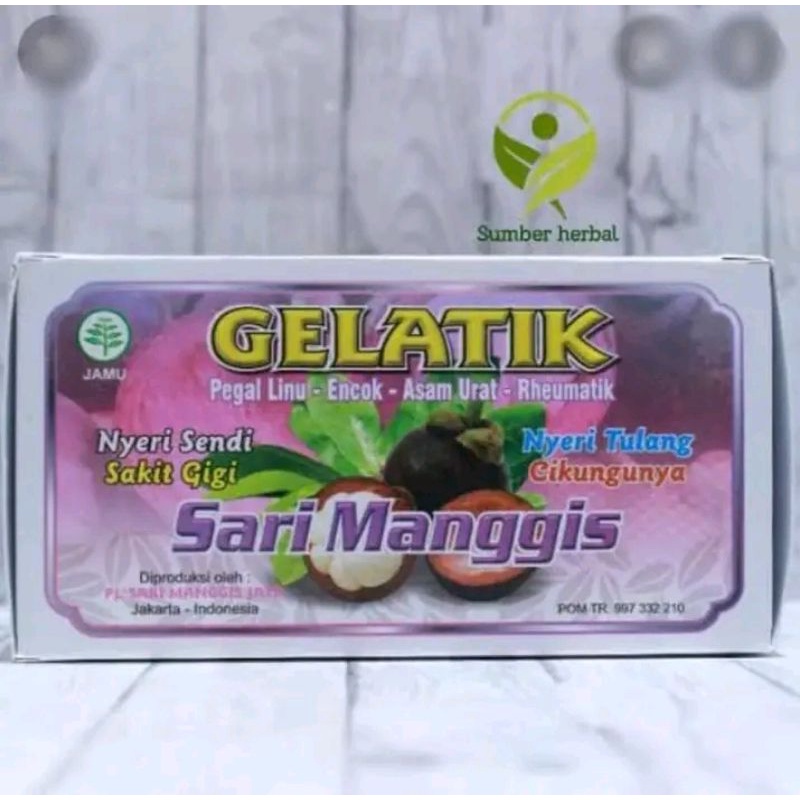 Gelatik Sari Manggis Kapsul