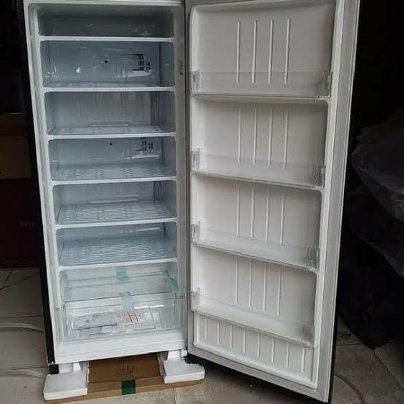 Promo Freezer LG 6 rak GN-INV304BK inverter 80 watt 171 liter