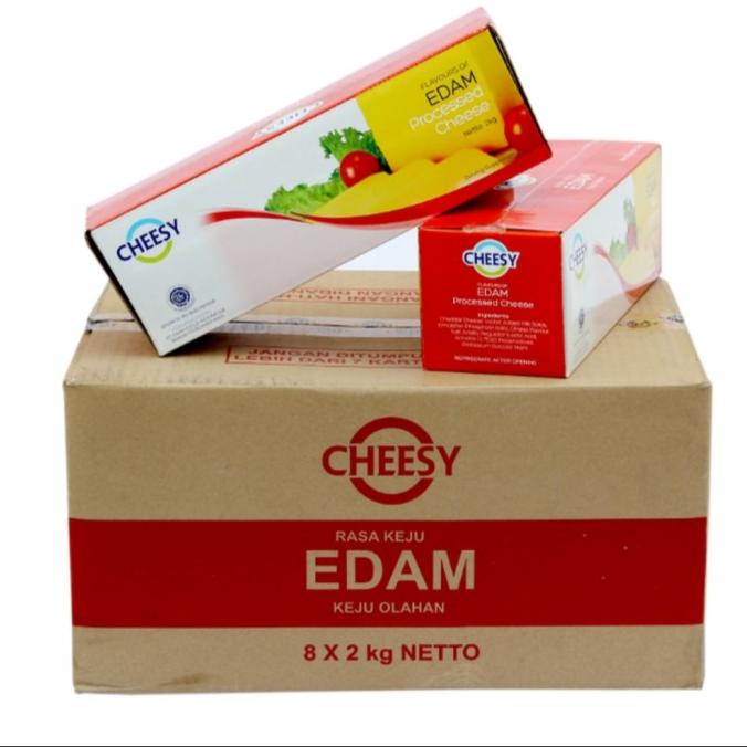 

(BISA COD) keju cheesy edam 2 kg BERGARANSI Kode 449