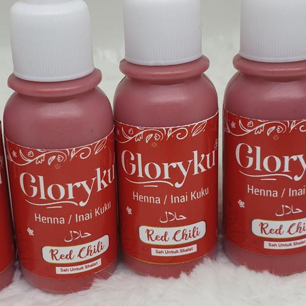 ℮ INAI KUKU GLORYKU HALAL DAN SAH UTK SHOLAT/HENNA KUKU MUSLIMAH - Merah ♫