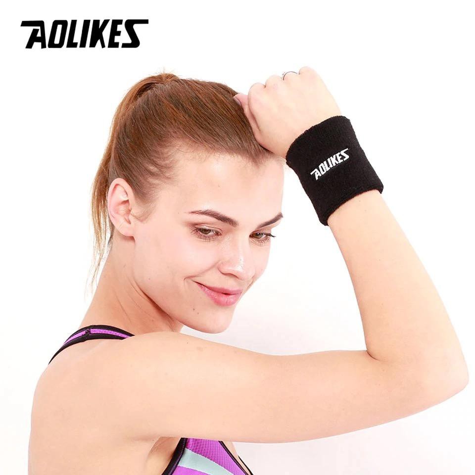 AOLIKES 0235 Pure Cotton Wristband / Handband / Wrist Support - Deker Pelindung Pergelangan Tangan