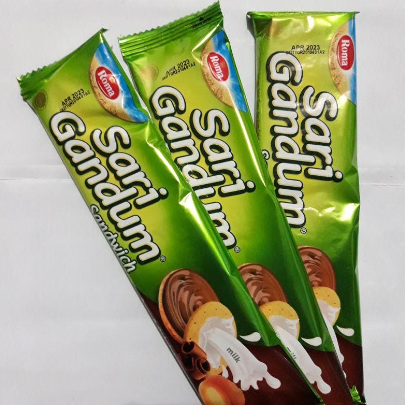 Roma Sari Gandum Coklat 39 gr - pcs  /Sari Gandum Biskuit Wafer Coklat Roma Sandwich 39 Gram  /Roma Sari Gandum Sandwich Coklat&amp;Susu 39gr  /Biskuit Roma Sari Gandum Sandwich Susu &amp; Cokelat  yapsnack001