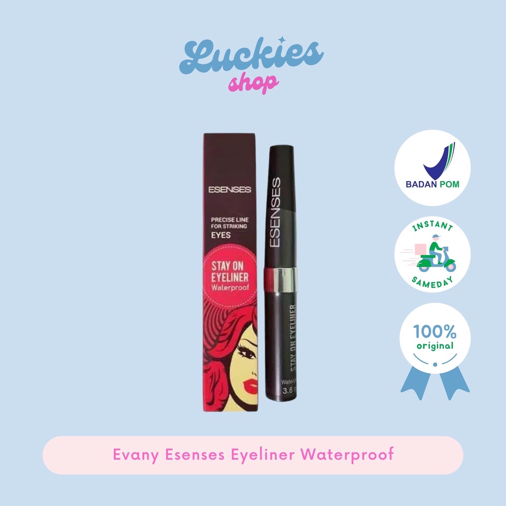 Evany Esenses Eyeliner Waterproof Eyeliner Longlasting Eyeliner Esenses